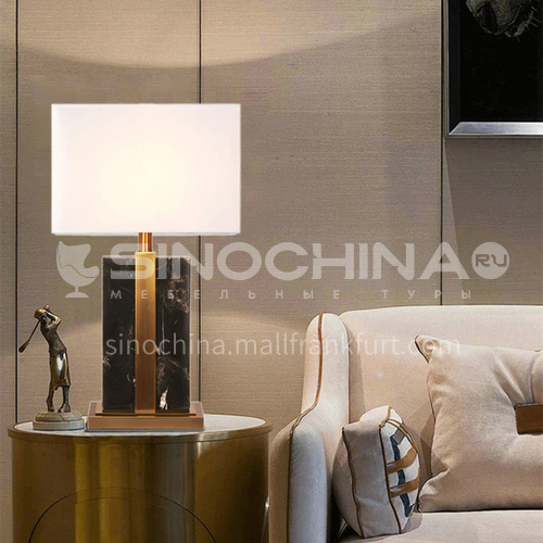 American living room table lamp modern minimalist personality bedroom bedside counter lamp-PLM-KT811